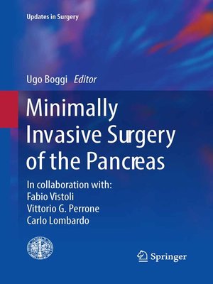 cover image of Minimally Invasive Surgery of the Pancreas